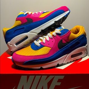 Nike Air Max 90 (Multicolor Suede)